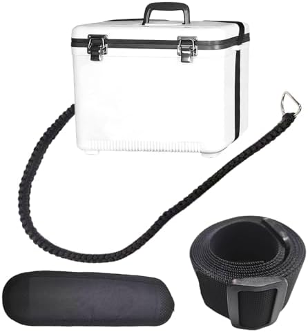 1PCS Cooler Replacement Strap for Engel 13qt & 19qt, Adjustable Shoulder Cooler Strap with Comfort Pad and Heavy Duty Buckles Essential Cooler Accessories(Black) image 5