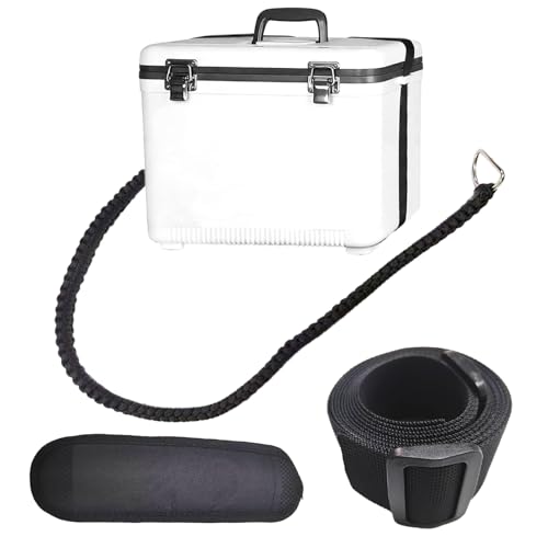 1PCS Cooler Replacement Strap for Engel 13qt & 19qt Adjustable Shoulder Cooler Strap with Comfort Pad and Heavy Duty Buckles Essential Cooler Accessories(Black)