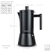 Imagen de Easyworkz Cafetera italiana Diego de acero inoxidable para cocina
