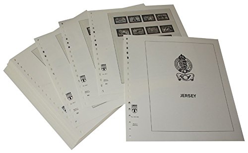 Feuilles pré-imprimées LINDNER Jersey 1998-2005 : l'excellence philatélique