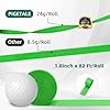 PIGETALE 8 Pack Green White Crepe Paper Streamers Rolls, 656ft Party Streamers for Birthday Wedding Baby Bridal Shower Decorations Halloween Christmas Craft Festival Supplies (1.8 Inch x 82 Ft/Roll) #3