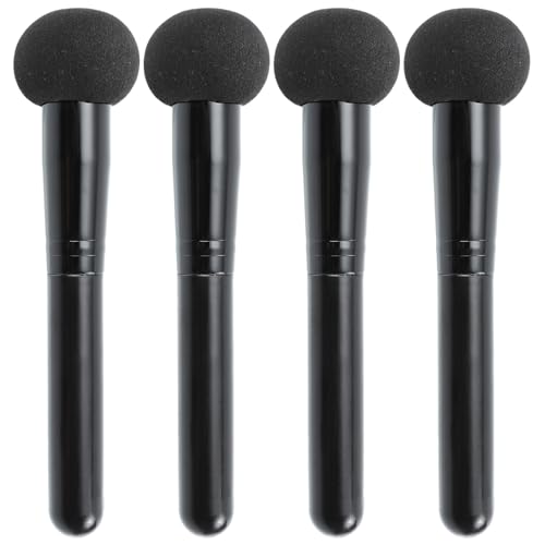 Beavorty 4pcs Mushroom Concealer Sponge Foundation Sponge Powder Brush Under Eye Concealer Brush Beauty Sponge Applicator Blending Sponge
