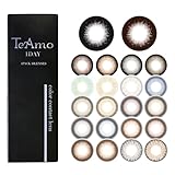 カラコン ティアモ TeAmo ワンデー【度なし】15.0mm 1DAY レーシーブラウン【10枚入り】_0.00