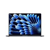Apple 2025 MacBook Air 15-inch Laptop with M4 chip: Built for Apple Intelligence, 15.3' Liquid Retina Display, 16GB Unified Memory, 256GB SSD Storage, 12MP Center Stage Camera, Touch ID, Midnight