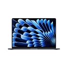 Apple 2025 MacBook Air 15-inch Laptop with M4 chip: Built for Apple Intelligence, 15.3-inch Liquid Retina Display, 24GB Unified Memory, 512GB SSD Storage, 12MP Center Stage Camera, Touch ID; Midnight