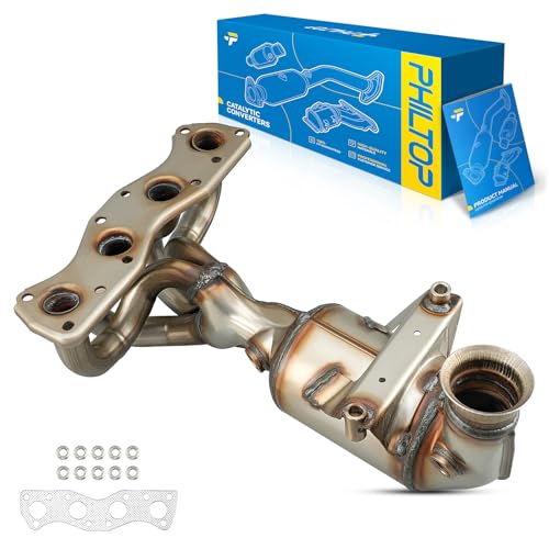 PHILTOP Front High Flow Catalytic Converter for Mini 2007-2015 Cooper 1.6L, 2011-2016 Cooper Countryman 1.6L, 2013-2016 Cooper Paceman 1.6L OE# 16650, 18407559400, 18407603024 (EPA Compliant) 1 Pc by PHILTOP - Used condition - US$145.94