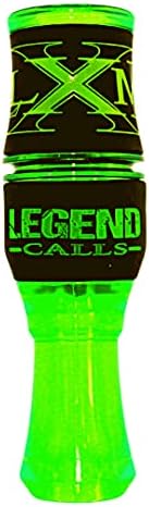 Legend Calls LXM Green Mallard Duck Call, Insulating Band Technology
