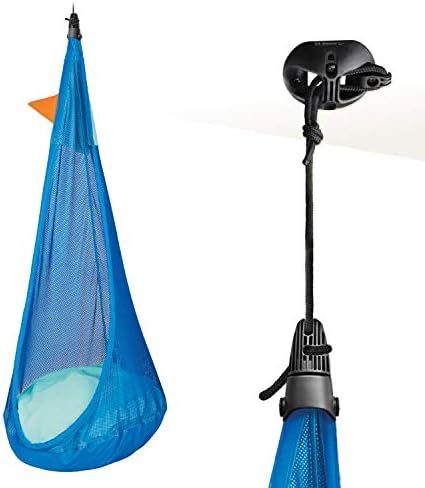 LA SIESTA Joki Lilly - Organic Cotton Kids Hanging Nest with Safety Swivel and Suspension Kit