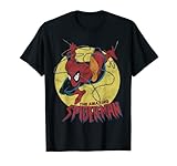 Marvel The Amazing Spider-Man Vintage Jump Logo Camiseta