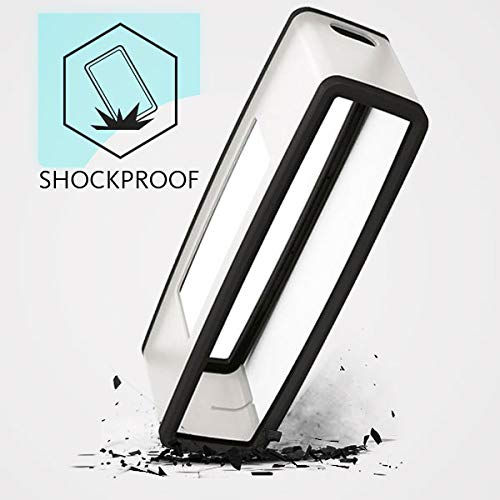 subtel Lautsprecherhülle für Bose Soundlink Mini 2 Soundlink Mini II Silikonhülle Lautsprecher Tragetasche - Tasche Musikbox Speakercase - Silikon Case Hülle stoßfest, gepolstert, schwarz Schutzhülle