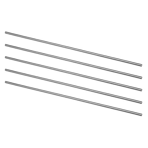 Barre ronde en acier HSS 3 mm pour tour de 200 mm de long uxcell