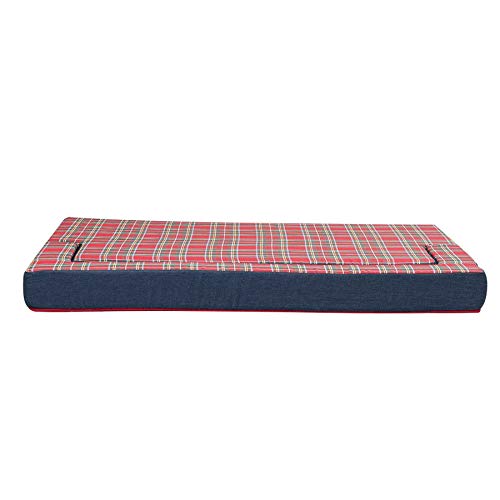 Baldiflex - Cuccioletti, Materassino per Cane Super Tobiolo 115x70 cm, Soluzione Innovativa, h 8+2 cm Memory