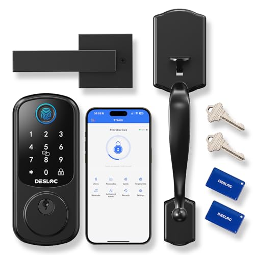 DESLOC B200 Keyless Door Lock with Handle Set