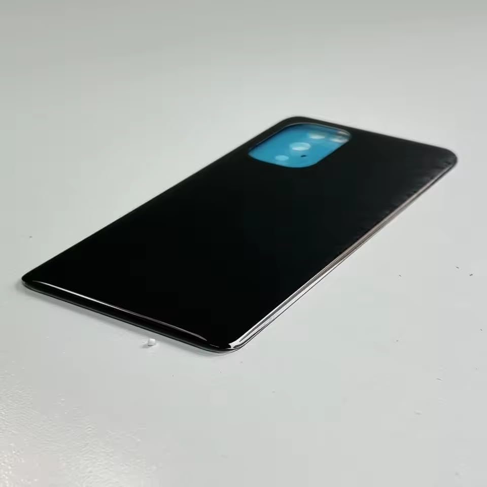 YOOOKOOO Compatible Rear Back Cover for Xiaomi Redmi K40 Pro Plus – Battery Door Housing Replacement Part (Black No Lens)