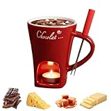 Matériaux de haute qualité : la tasse à fondue au chocolat est fabriquée en céramique de haute qualité, résistante à la chaleur, à l'abrasion, sûre et hygiénique. Durable et réutilisable, elle répond aux besoins d'utilisation à long terme avec une qualité stable