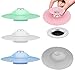 Produktbild Eyscoco stöpsel waschbecken, 5 Stück Universal Abflussstopfen, Multifunktionale Abflussfilter Universal Abflusssieb, für Badezimmer Spüle Küche Badewanne, Stöpsel, Waschbecken, Duschschutz