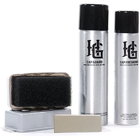 Homiegear Re Cap Cleaning Kit - Hat Care, Cleaning Refreshment Reshape & Protection your Cap, Removes Stain Dirt and Lint Cleaning Refreshment Reshape & Protection your Cap, Removes Stain Cover