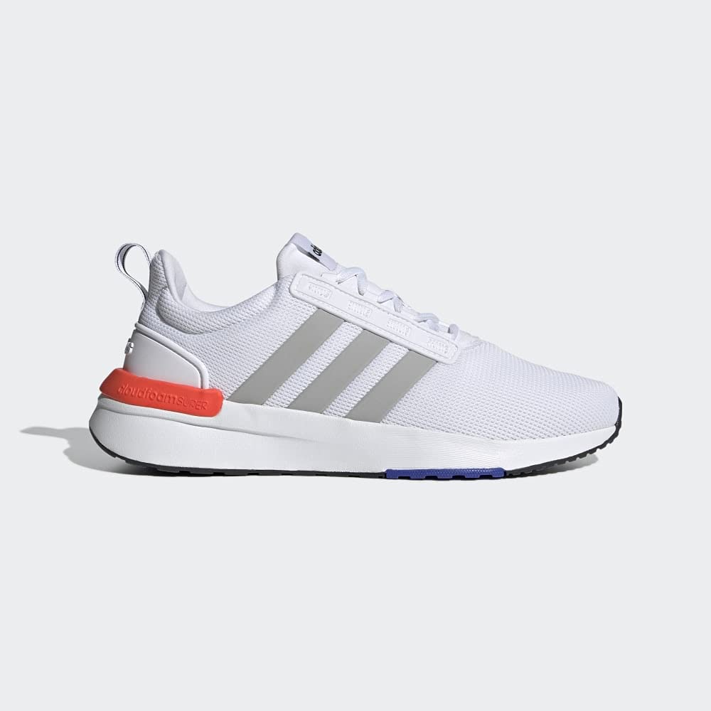 adidas gazelle silver green womens adidas Racer TR21 Shoes - Kids - Cloud White / Lucid Blue