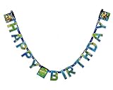 Teenage Mutant Ninja Turtles Birthday Party Banner, Party Supplies