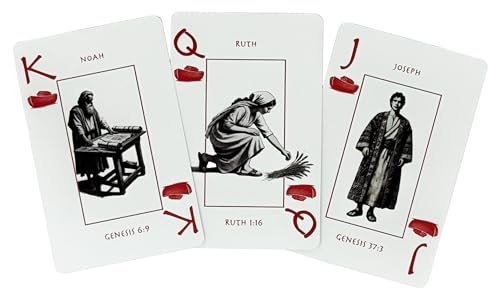 Naipes Póker Bible Playing Cards diseño cristiano miniatura 6