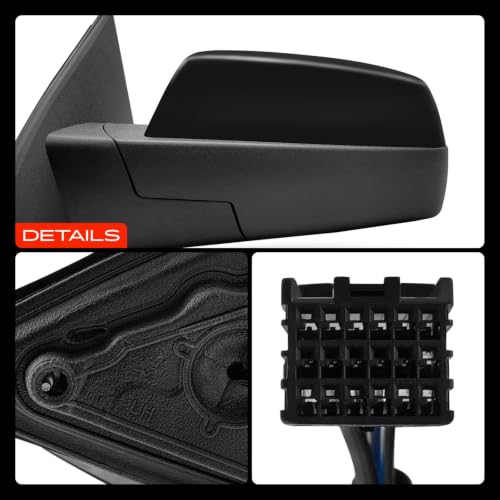 A-Premium Driver Side Power Door Mirror Compatible with Chevy, GMC by A-Premium - Used condition - Image 8