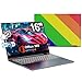 Produktbild jumper Regenbogen Laptop 16 Zoll, 2 in 1 Convertible Pride Laptops, 16GB DDR4 640GB ROM Notebook, 1 Jahr Office 365, Fingerabdruckleser, QWERTZ Tastatur mit Hintergrundbeleuchtung, WiFi 6, 53.2WH