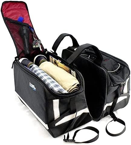 Alforjas 3550 Aeropac II resistentes al agua Nylon Rojo miniatura 2