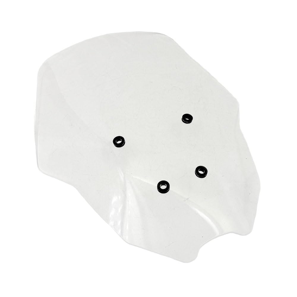 Parabrezza per motocicletta sollevato per Morini X-Cape 1200 e Morini X-Cape 700. Altezza 47 cm, Larghezza 37 cm. (trasparente)
