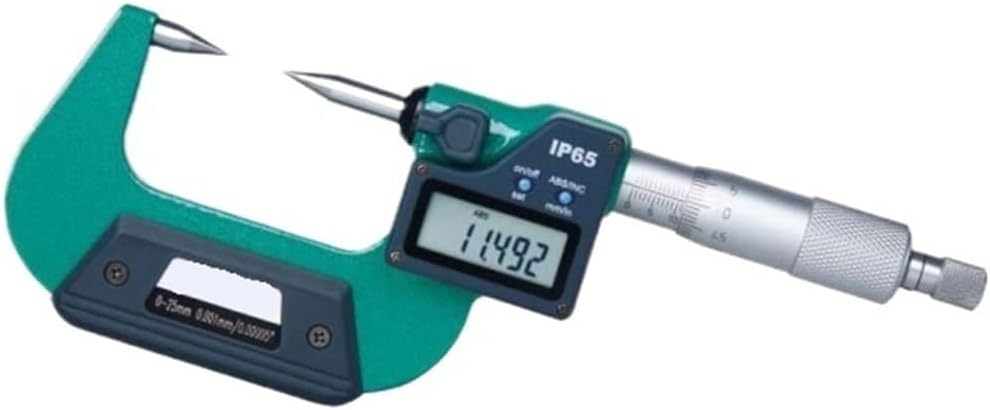 Pointed Micrometer 3530-25BAC 50BAC 75BAC 100BAC Probe 15 °