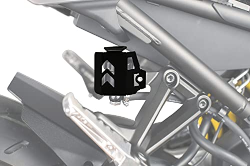 Protection de réservoir de frein arrière premium pour Yamaha XSR 900 finition usinée laser
