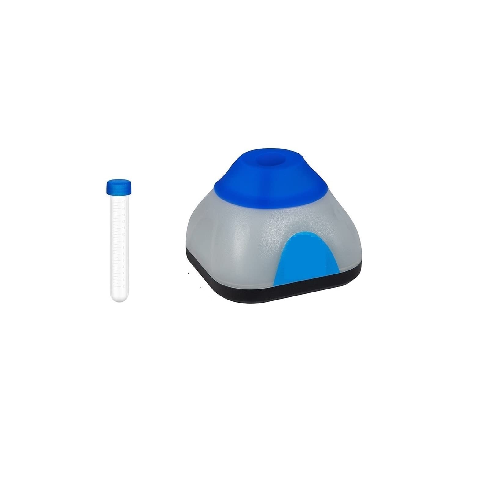 Magnetrührer, Lab Mini Mixer Fixed Speed ​​Shaker Laborgeräte Verwendung for Tests(3000RPM Blue Grey)