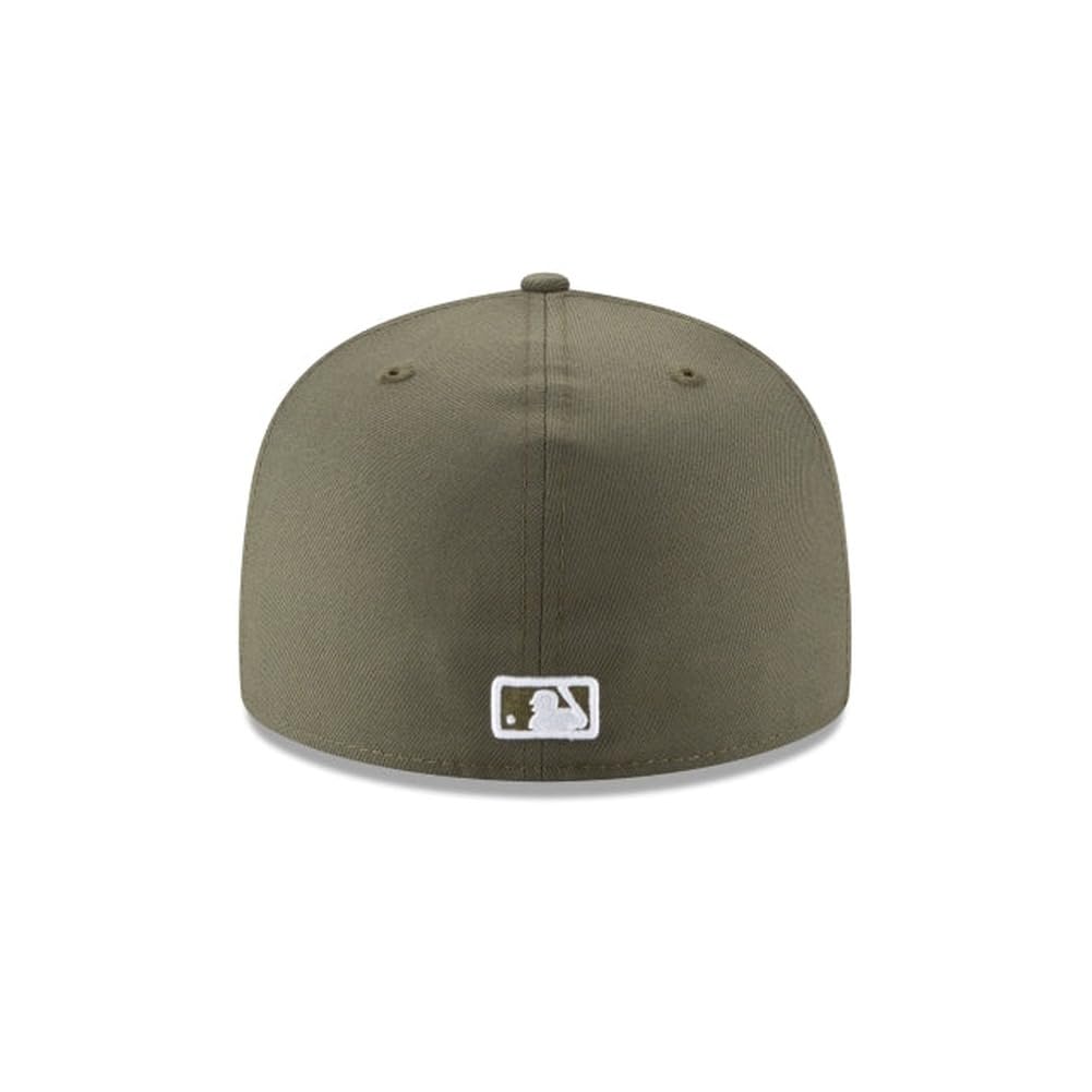 New Era MLB 59FIFTY Boston Red Sox Baseballkappe, Olivgrün, Kollektion