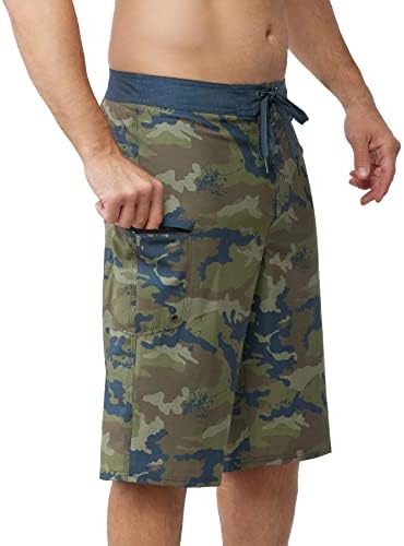 Maui Rippers Very Long 4 Way Stretch Boardshorts 24 Inch Outseam