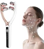 AILEDA Appareil Anti Rides Visage Massage,EMS Anti-Âge 3D Rouleau de Masseur Facial,Appare...