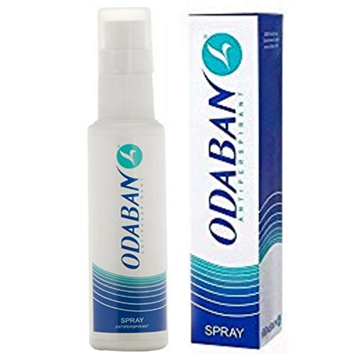Antitranspirante Spray Odaban 30 ml Suor Excessivo Axilas