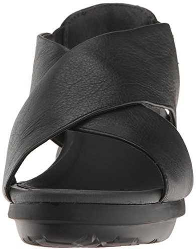 Camper Women's Balloon Wedge Sandal, Black, 8.5 #TOP1