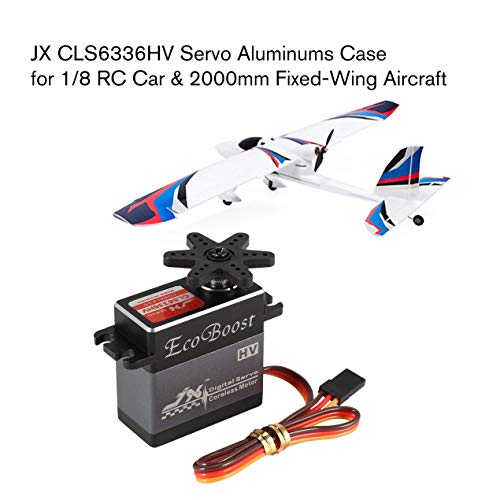 Jx Cls6336Hv 35Kg 6-7.4V Hoogspanning Metal Gear Aluminium Shell Digitale Coreless Servo Voor 1/8 Rc Car & 2000mm Fixed… - Afbeelding 8