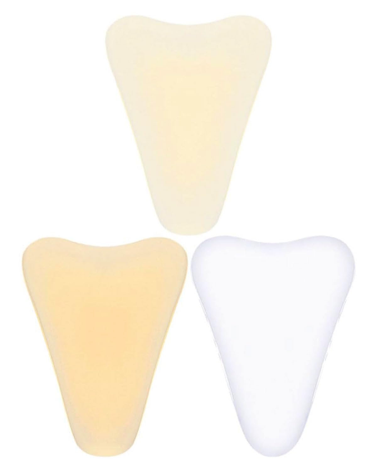 3 pcs cameltoe,correttori per dita dei piedi di cammello,riutilizzabili,invisibili e senza cuciture,in silicone, per leggings da donna,costumi da bagno,copertura impermeabile,costume da bagno