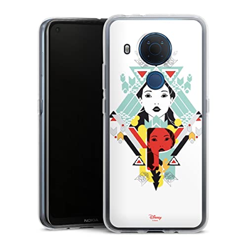 Coque silicone Nokia 3.4 Disney Pocahontas transparente avec design anti-rayures