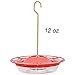 Juegoal 12 oz Hanging Hummingbird Feeder