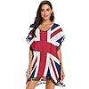 GuoChe Flag of Saint Helena Womens Swimsuit Cover Ups Dress Beach Coverups for SwimwearFlag of Saint Helena #5