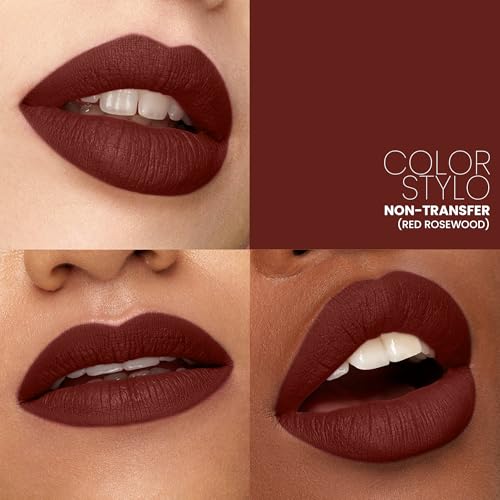 Image of Seven Seas Color Stylo NonTransfer Matte Lipstick | Matte Finish Lip Crayon | Waterproof | Long Lasting | Lasts Up to 24 hours (Red Rosewood)