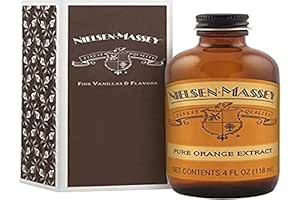 Nielsen-Massey Pure Orange Extract for Baking, Cooking and Drinks, 4 Ounce Bottle with Gift Box