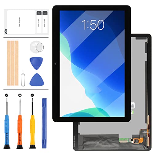 LADYSON For Huawei MediaPad T3 10 Screen Replacement 9.6" For Huawei T3 10 AGS-L03 AGS-L09 AGS-W09 LCD Display Touch Screen Digitizer Assembly with Free Repair Tools (Black)
