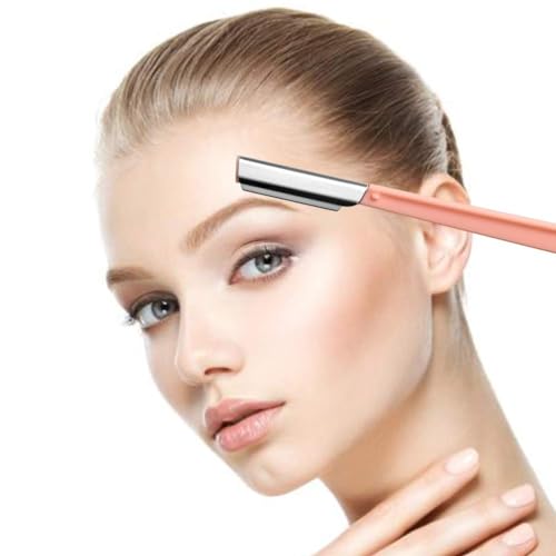 4 Pcs Eyebrow Razors Shaper Shavers, Face Razors for Women and Men, Facial Hair Removers Trimmer Shaving Grooming Dermaplanning Tool - Image 5