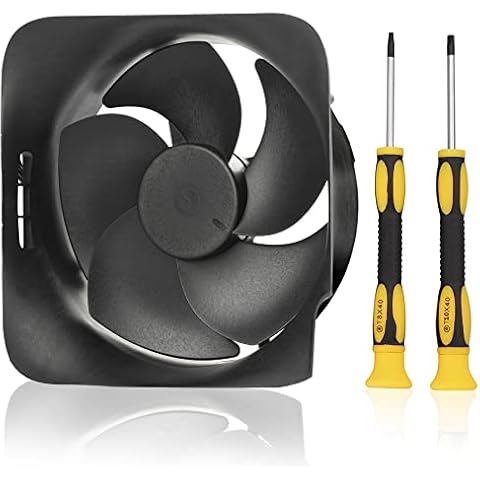 Gorliskl Replacement Internal Cooling Fan for Xbox Series X (XSX) Console，with Opening Tool Cover