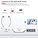 Artiste APH100 Wireless Headphones for TV, 2.4GHz Digital Wireless Hearing Assistance TV Listening Headsets System for Seniors with RF Transmitter Sound Clarifying TV Voice Amplifier