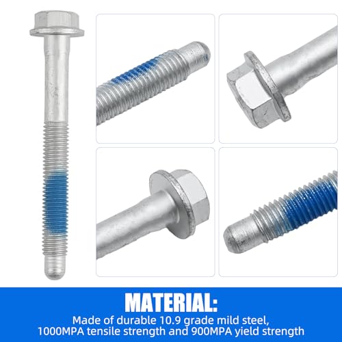 11516868 15704266 Body Frame Mounting Bolt Kit fits 1999-2005 Chevy Suburban Silverado 1500 2500 3500 Tahoe,GMC Sierra 1500 2500 3500 Yukon,Cadillac Escalade 15704260 (8)