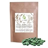 GreatVita Bio Spirulina Tabletten (500mg) Spirulina Alge im Beutel (400 g (1er Pack))
