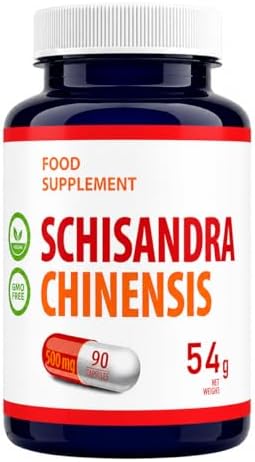 Schisandra Chinensis 10,000mg Equivalent (500mg 20:1 Extract) | 9...